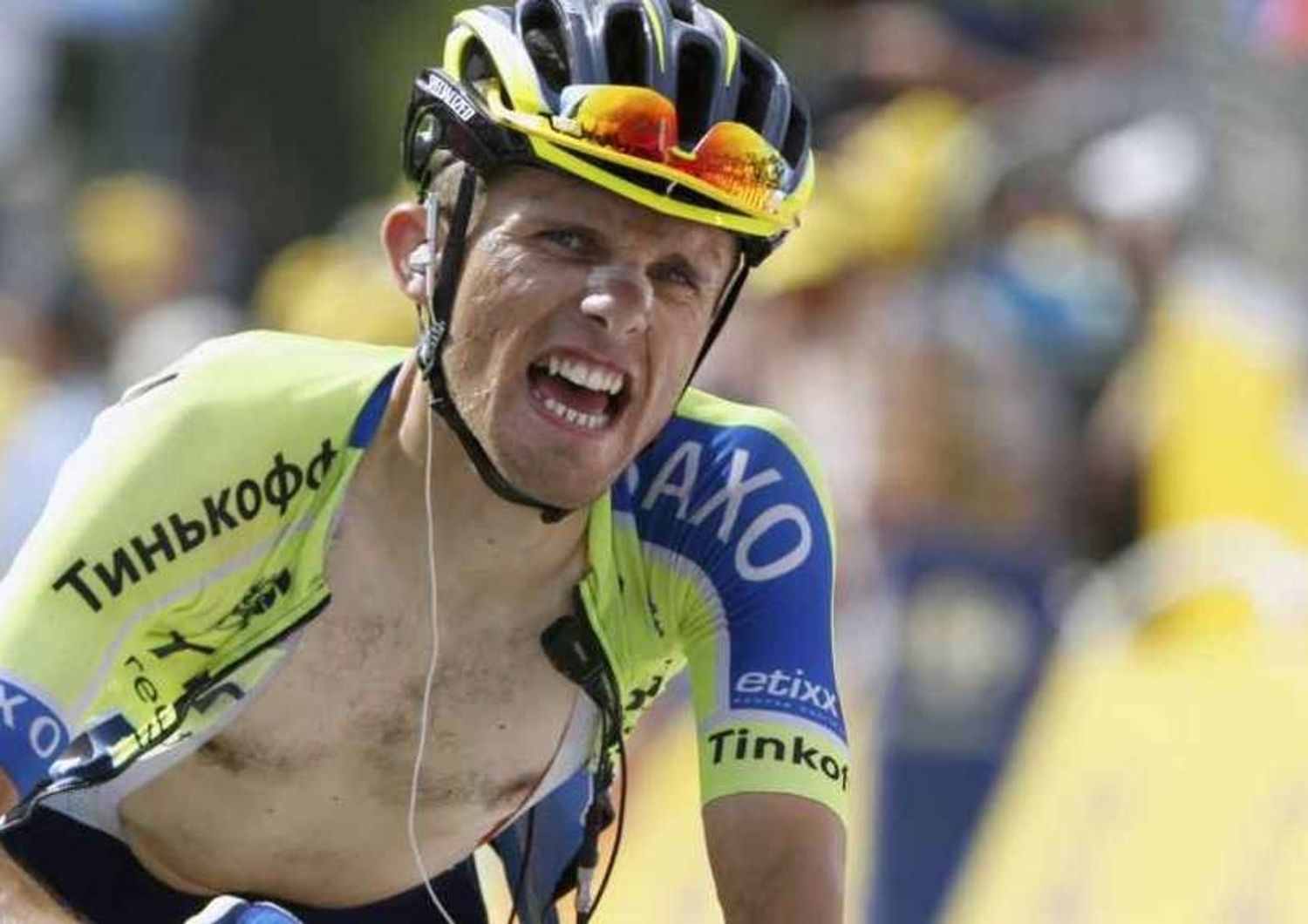 Cycling: Majka wins Tour de France second Alps stage