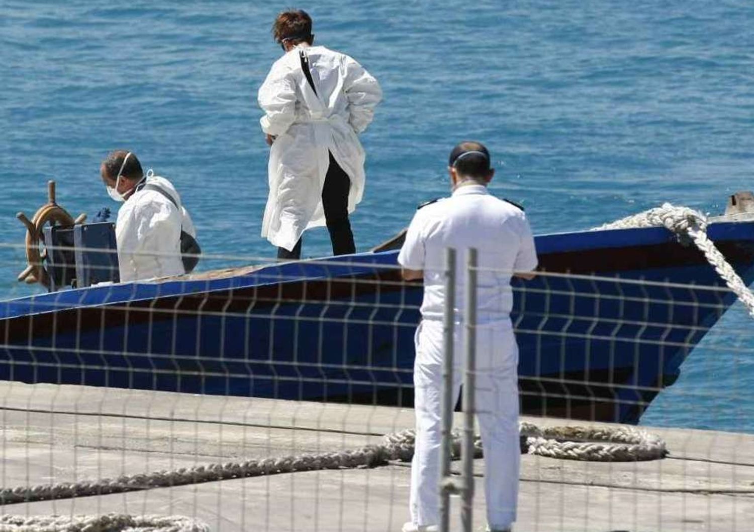Migrant rescued by Italian vessel out of quarantine
