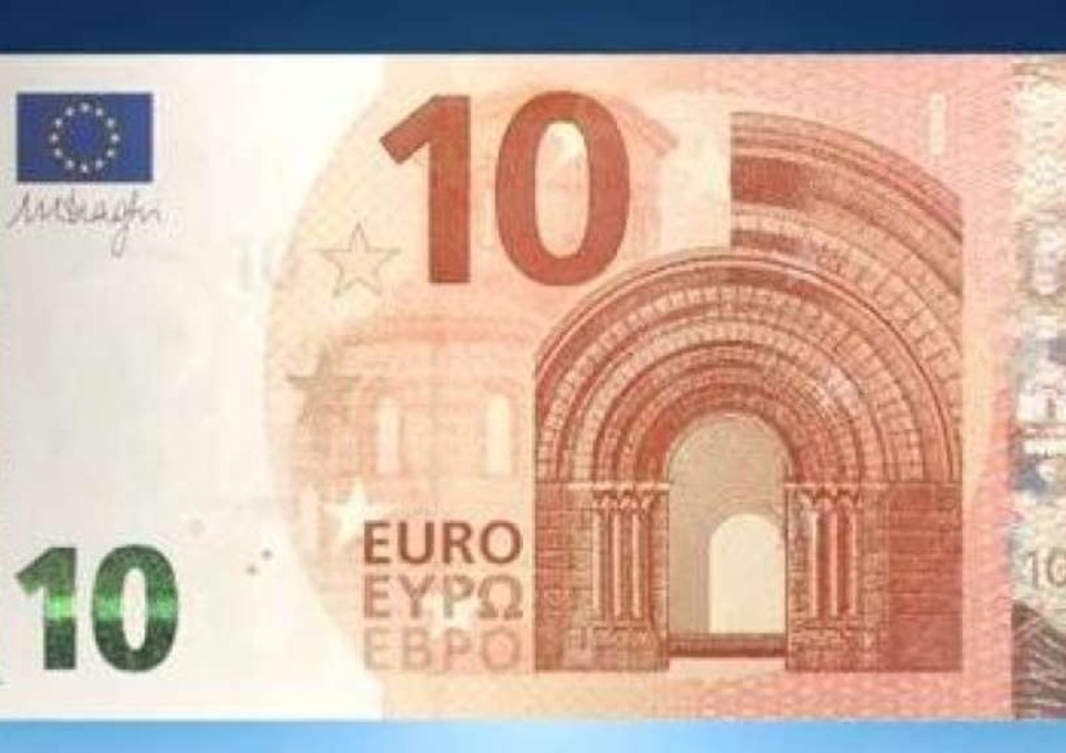 Ecco la nuova banconota da 10 euro, da domani in circolazione - Video