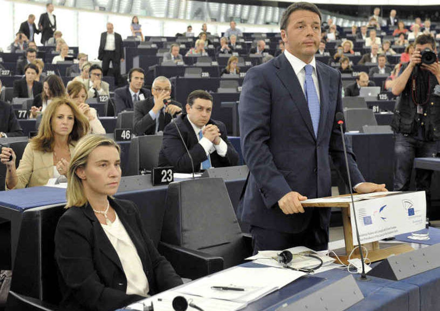 Ue: Renzi, nodo nomine "bloccato"; "Mogherini? Sarebbe in grado"
