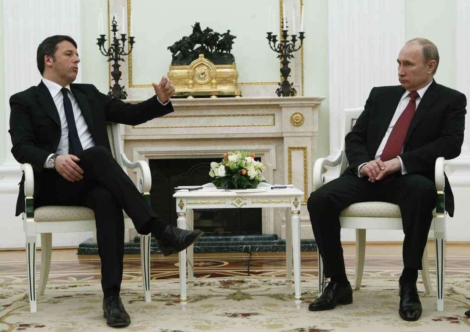 Putin, "In Libia con l'Onu". Renzi, "Con Mosca contro terrorismo"