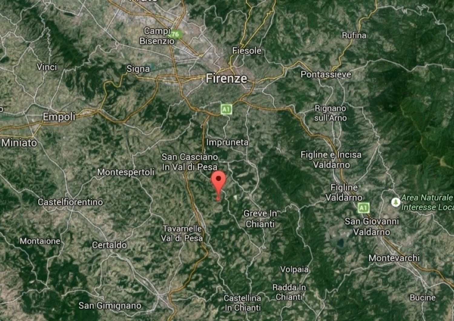 Paura nella notte nel Chianti e a Firenze. Terremoto di magnitudo 3, 7 a 18 km del capoluogo