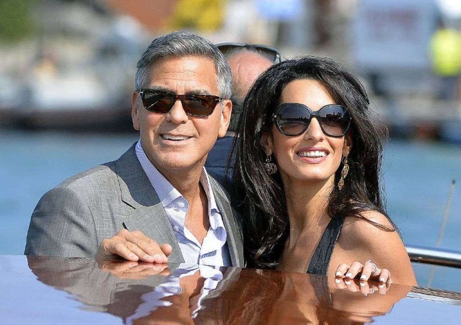 Clooney e Amal anticipano, Veltroni li ha gia' sposati