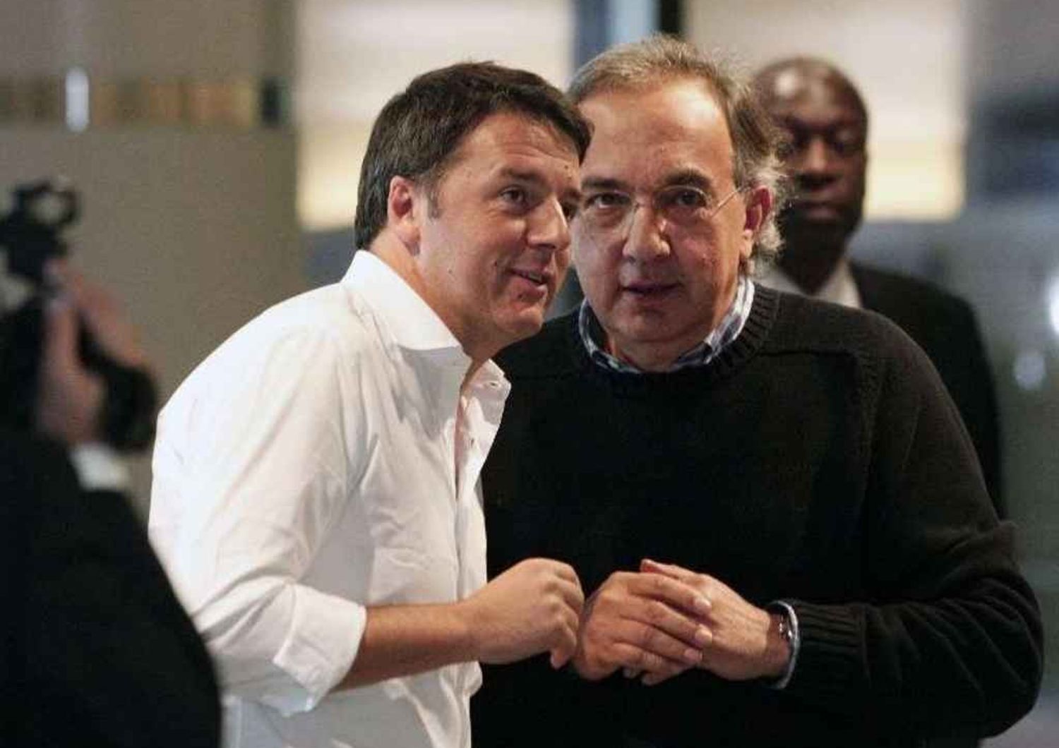 Renzi"Di tutto per creare lavoro" Marchionne"appoggio il premier"