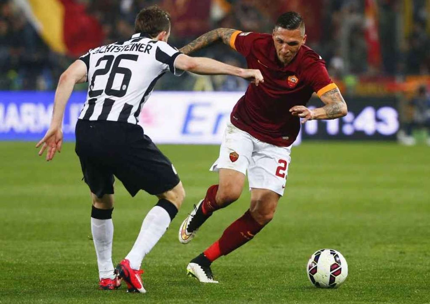 Calcio: Roma-Juve 1-1, bianconeri "ipotecano" lo scudetto