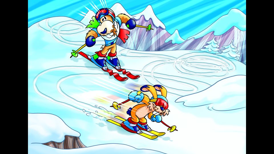 6. Spazio minimo per il&nbsp;sorpasso a bordo pista&Egrave; buona norma che lo sciatore non curvi&nbsp;sul bordo della pista, ma lasci sempre&nbsp;uno spazio sufficiente per agevolare il&nbsp;suo sorpasso. &copy; A.M.S.I.