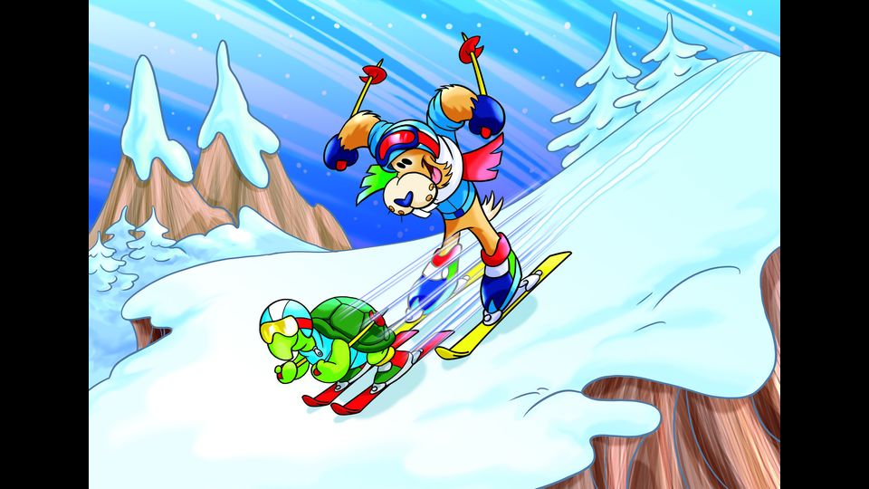 5. SorpassoIl sorpasso pu&ograve; essere effettuato tanto&nbsp;a monte che a valle, sulla destra o sulla&nbsp;sinistra, ma sempre a una distanza tale&nbsp;da consentire le evoluzioni dello sciatoresorpassato. &copy; A.M.S.I.