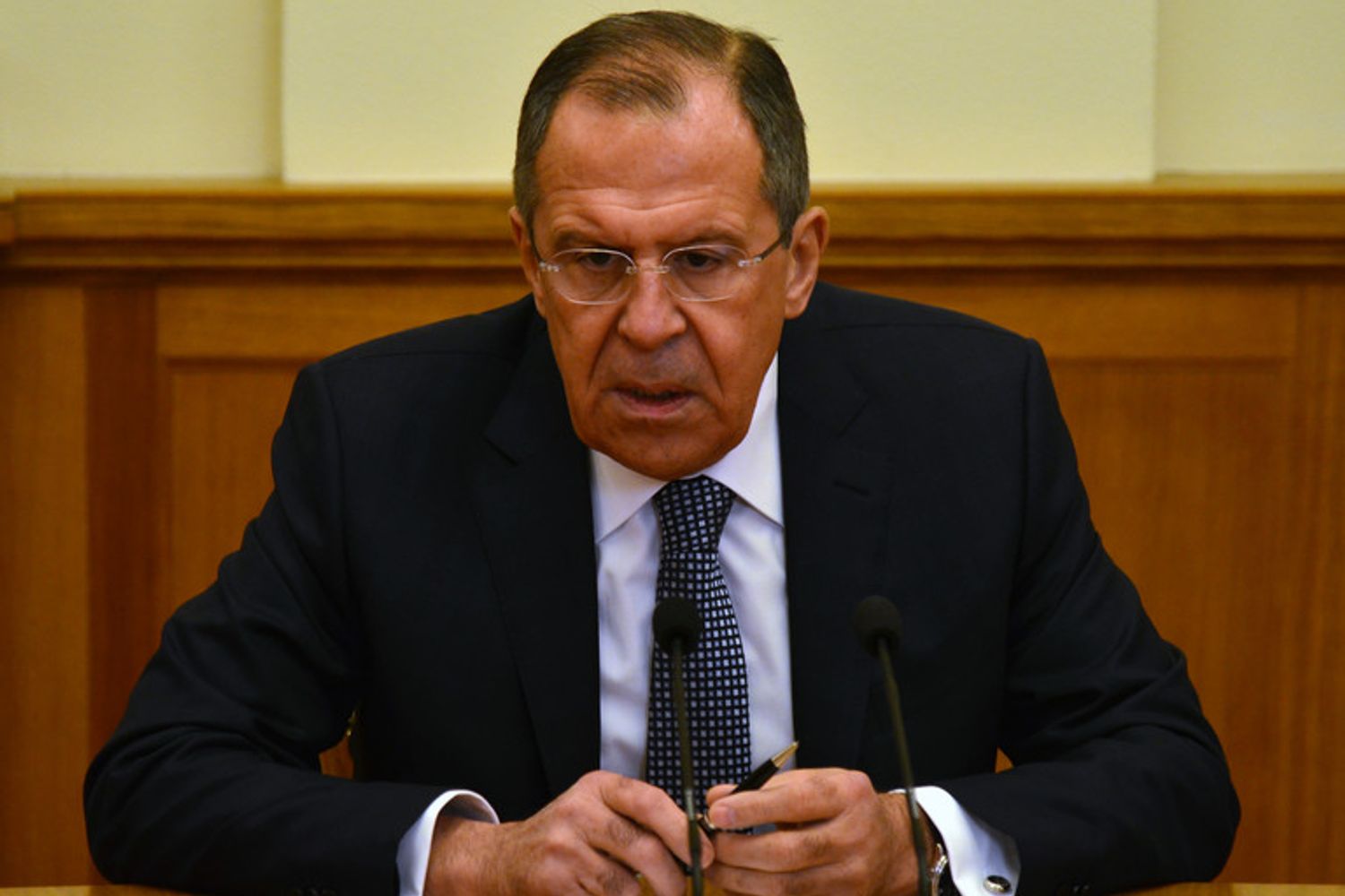 &nbsp;Sergei Lavrov - Reuters