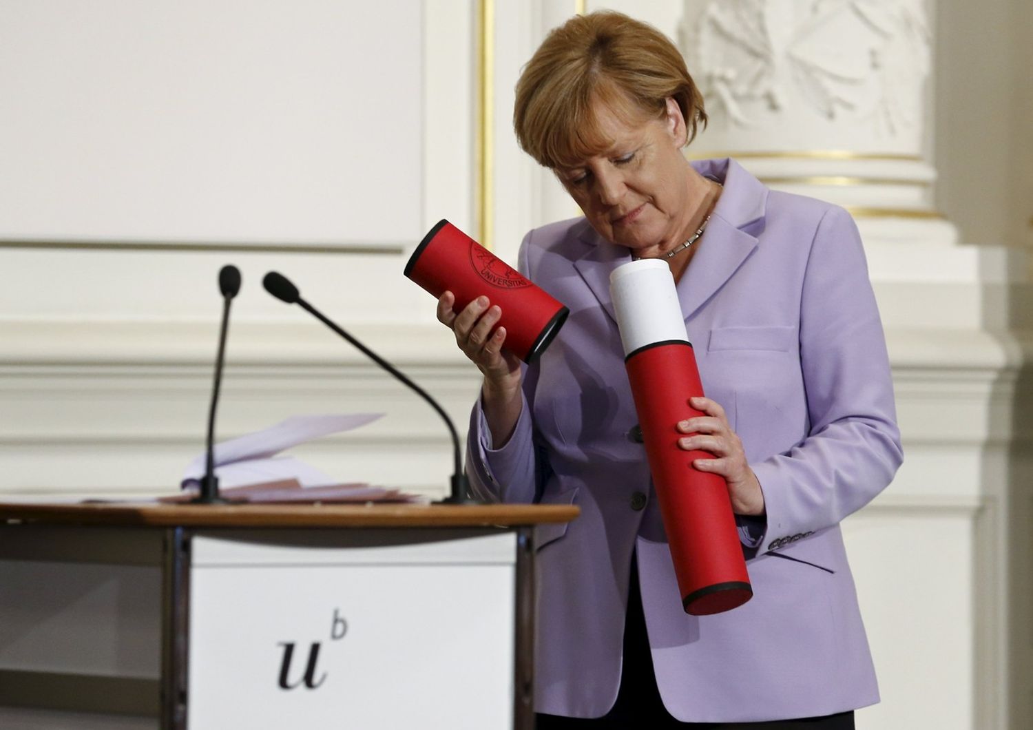 &nbsp;Merkel premiata da Time - Reuters