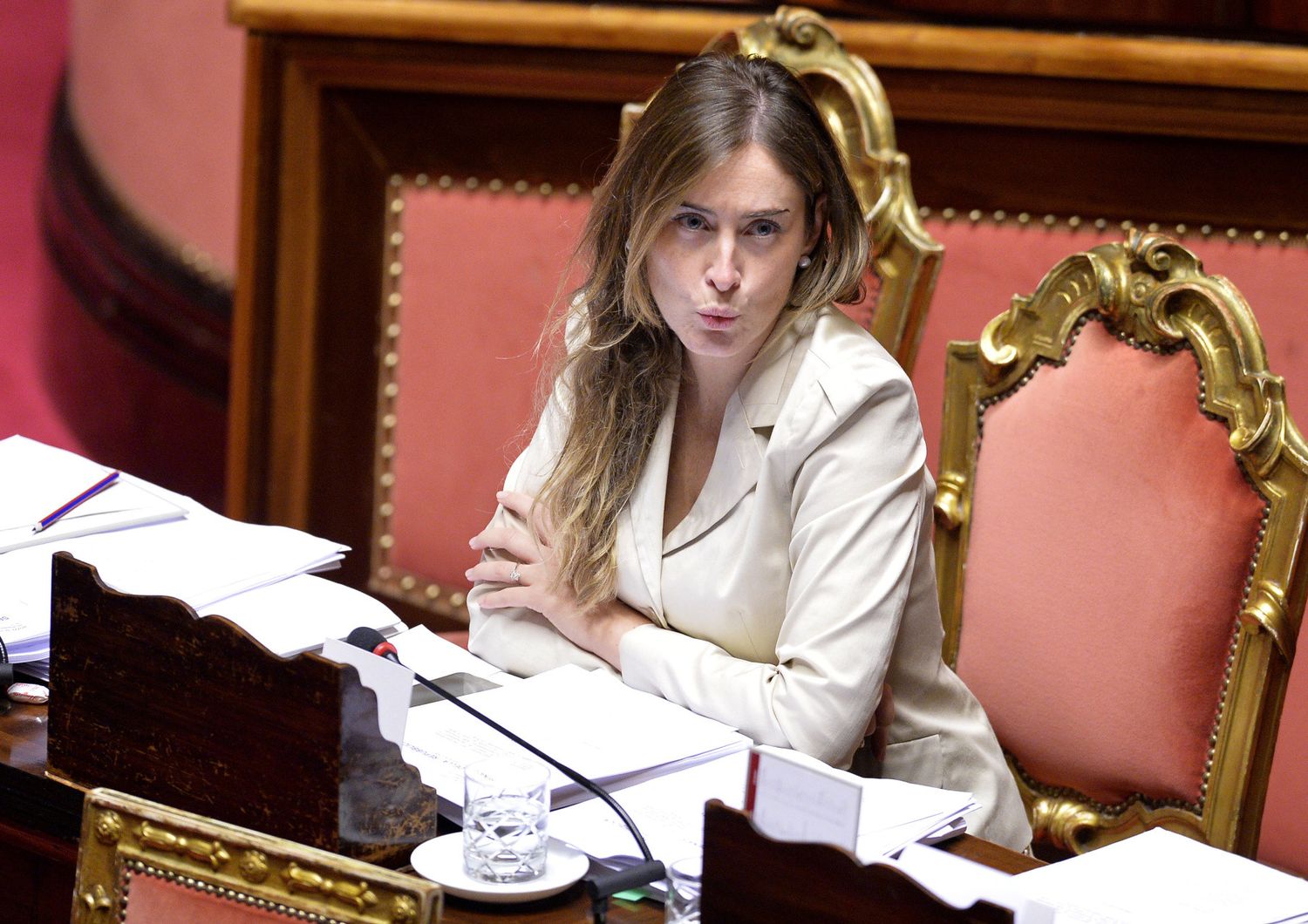 &nbsp;Maria Elena Boschi