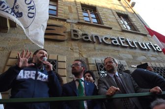 Banca Etruria, Matteo Salvini (Agf)&nbsp;