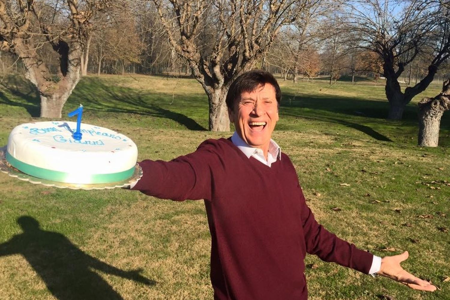 &nbsp;Gianni Morandi (foto Facebook)