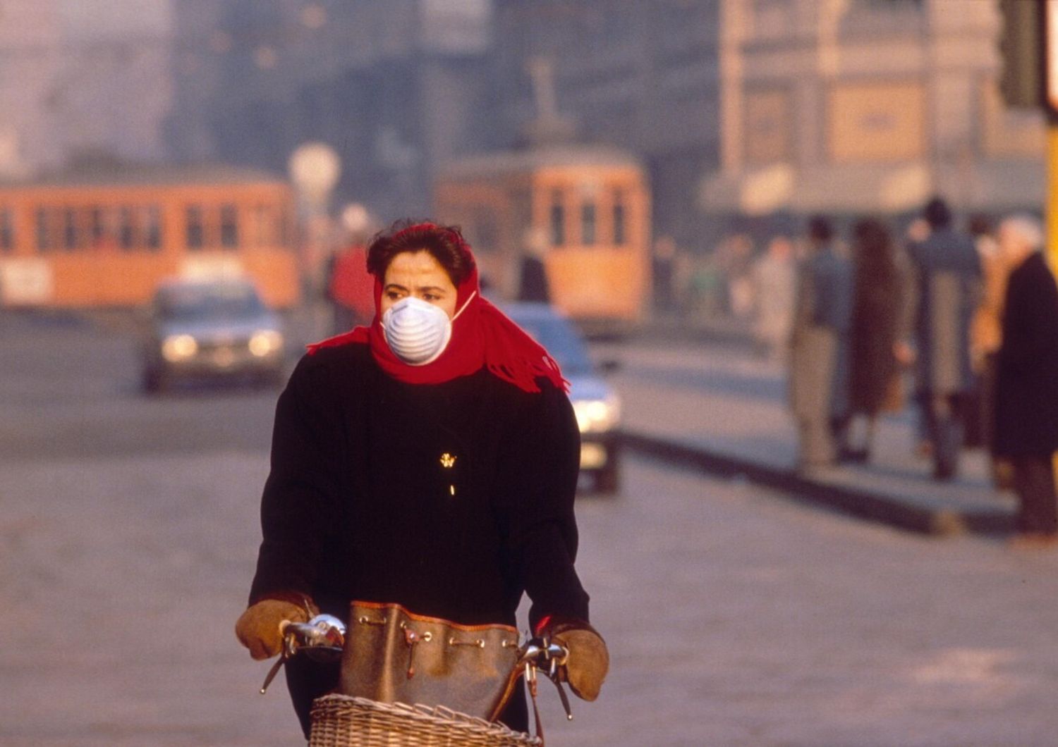 Milano, inquinamento atmosferico (AGF)&nbsp;