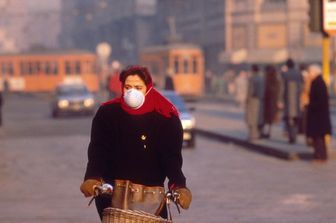 Milano, inquinamento atmosferico (AGF)&nbsp;