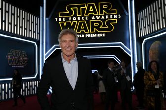 Harrison Ford alla prima di StarWars (Reuters)&nbsp;