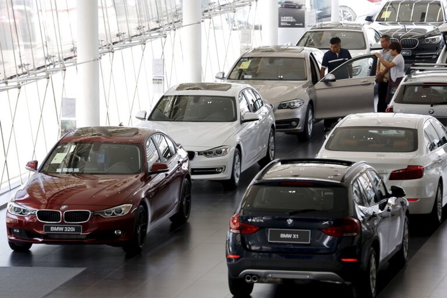&nbsp;Autosalone, mercato auto, Bmw (Reuters)