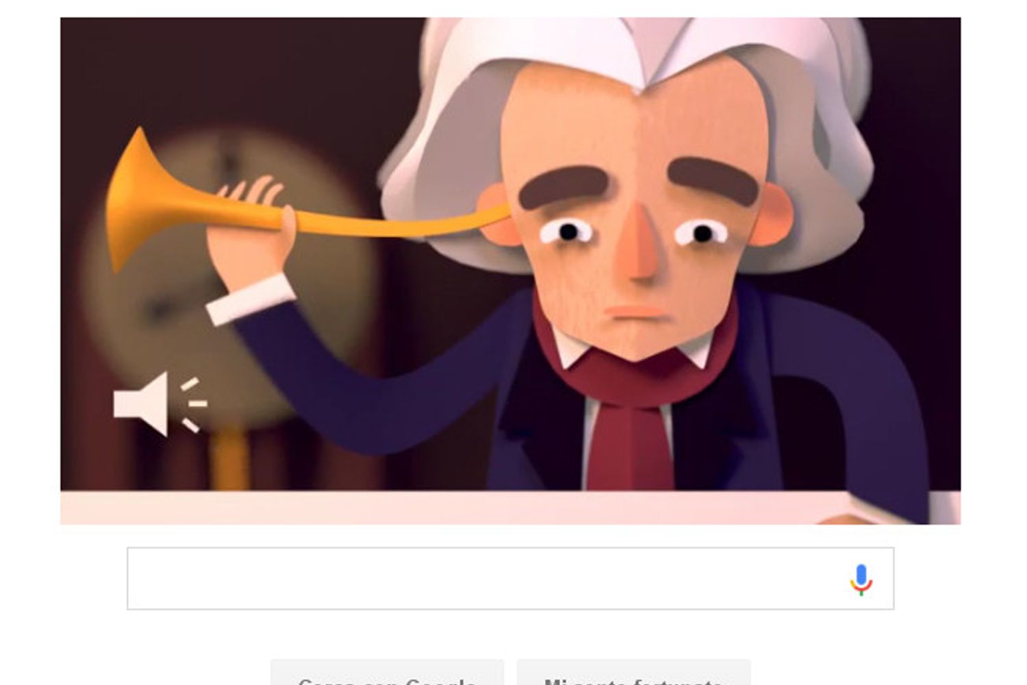 doodle di Beethowen&nbsp;