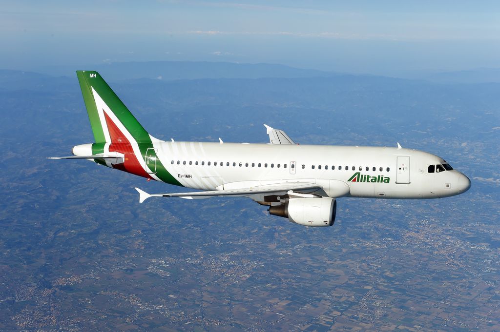 &nbsp;Un aereo di Alitalia