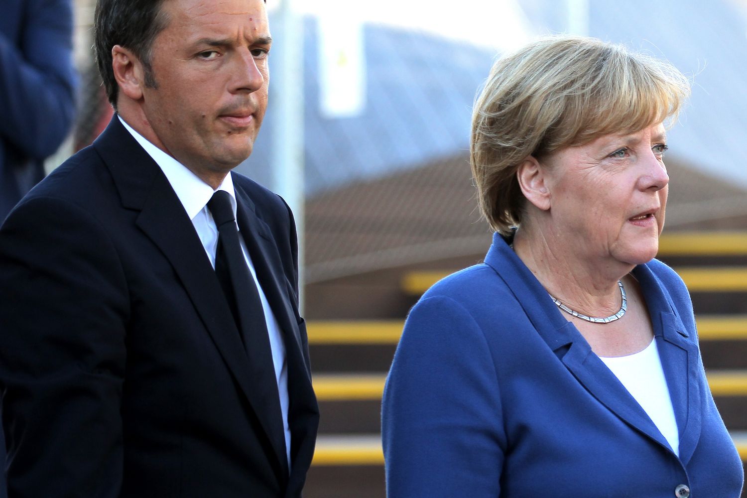 &nbsp;Renzi Merkel