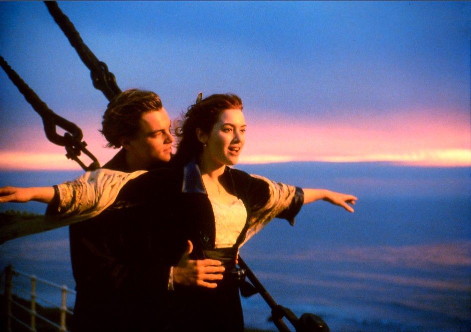Titanic, Di Caprio e Kate Winslet (Afp)&nbsp;