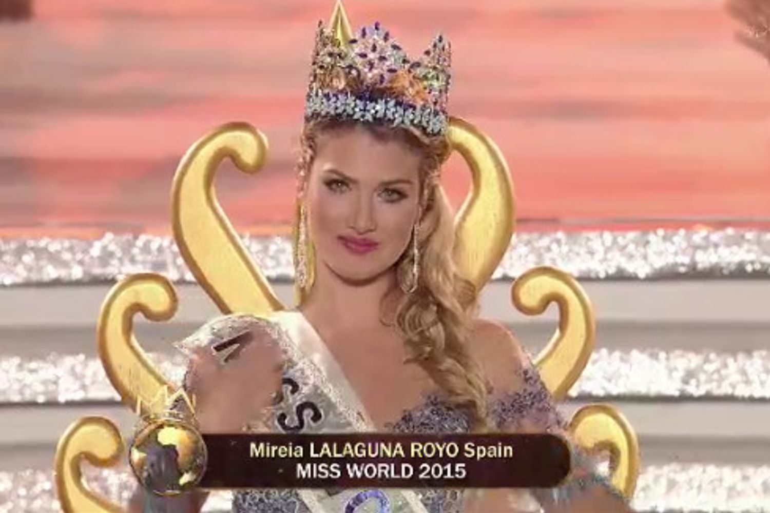&nbsp;Miss Mondo 2015, Mireia Lalaguna