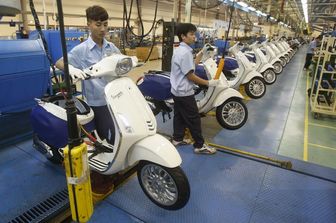 Uno stabilimento Piaggio in Vietnam&nbsp;