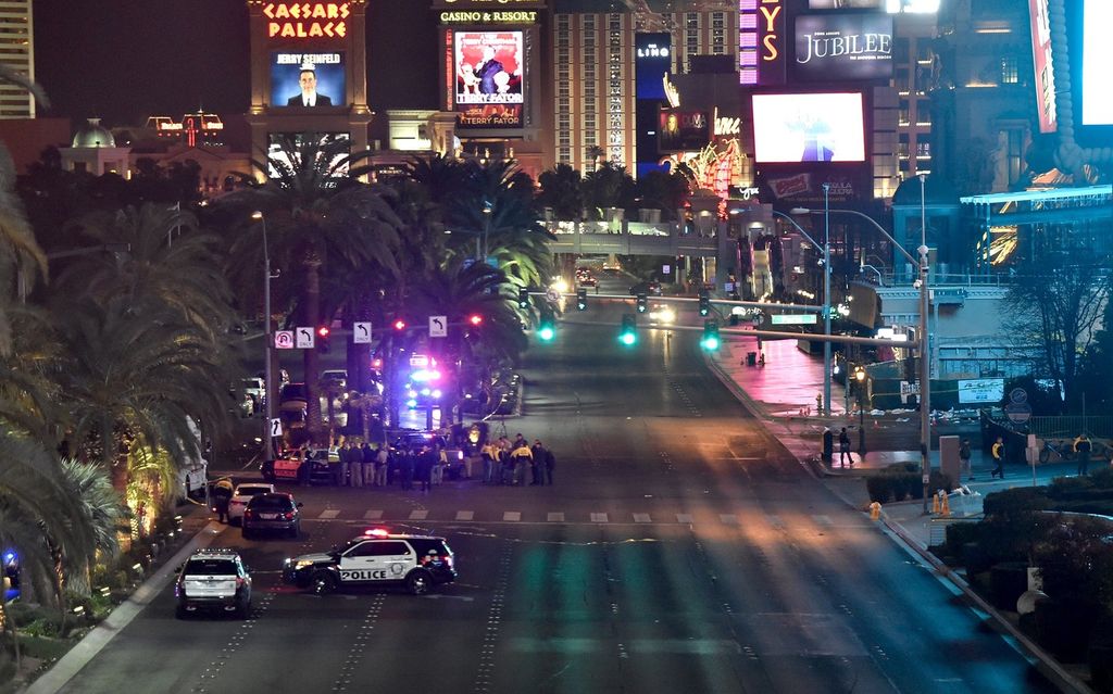 &nbsp;Las Vegas auto contro pedoni (Reuters)