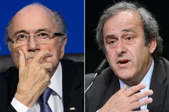 Blatter e Platini *Afp(