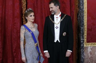 Spagna, Felipe VI e la moglie Sofia (Reuters)&nbsp;