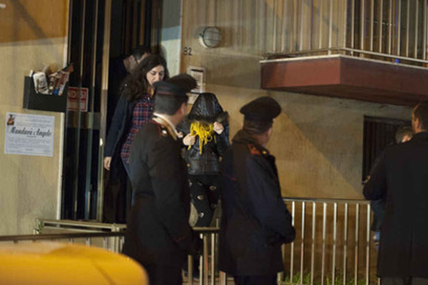 Veronica Panarello, madre di Loris, prelevata per andare in procura (Agf)&nbsp;