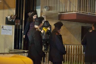 Veronica Panarello, madre di Loris, prelevata per andare in procura (Agf)&nbsp;