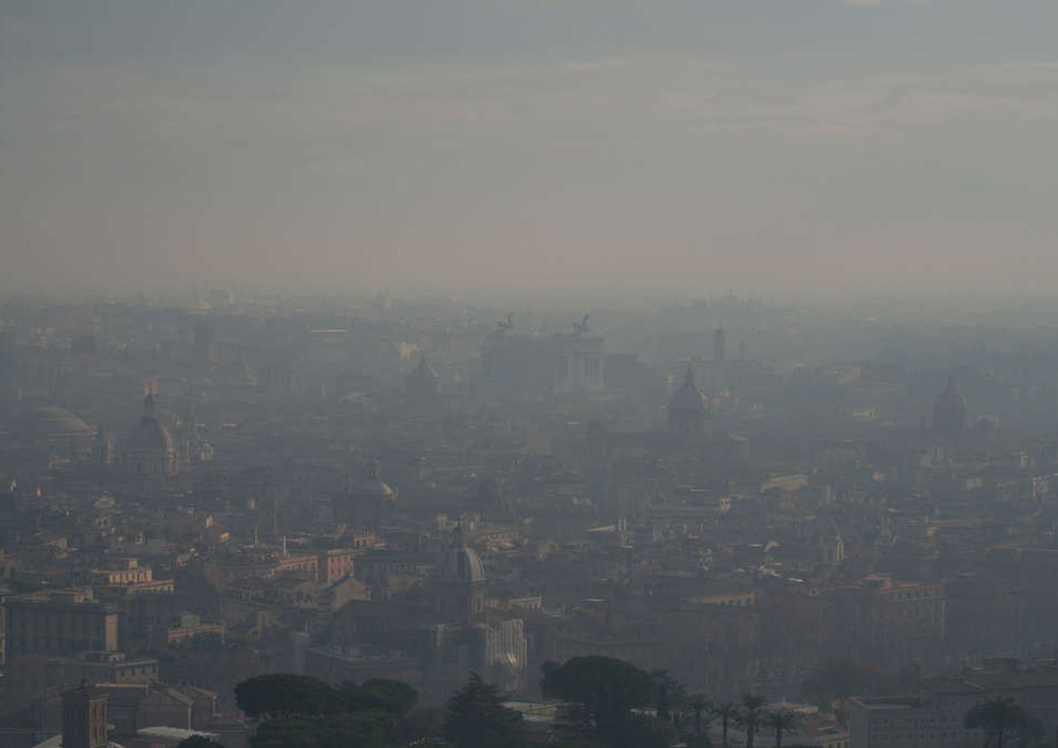 &nbsp; Roma smog inquinamento&nbsp;