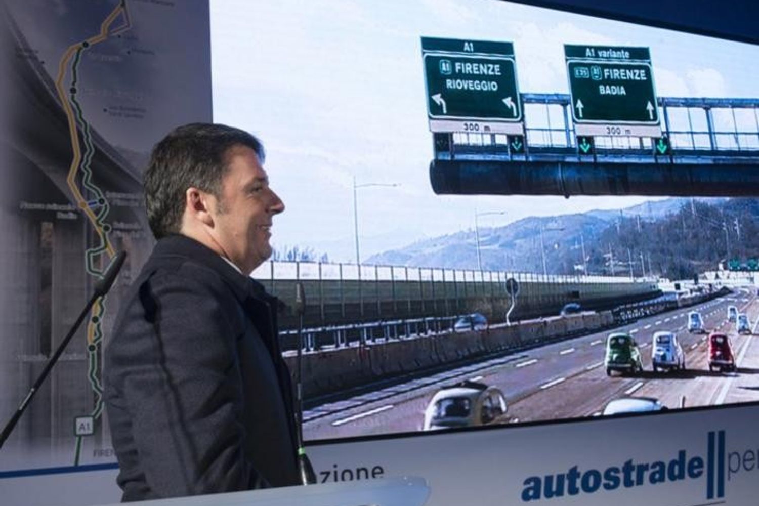 Renzi apertura Variante Valico