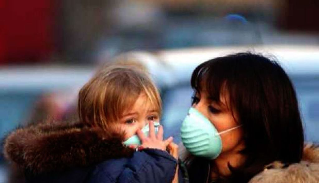 &nbsp;smog inquinamento mascherina antismog bambini