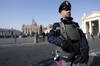 &nbsp; polizia vaticano san pietro terrorismo controlli