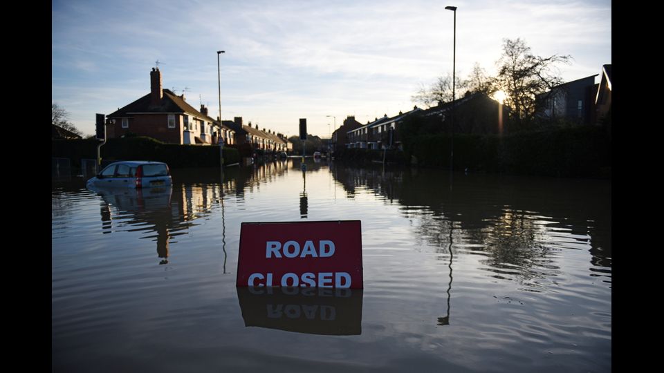 &nbsp;Inondazioni in Inghilterra, centinaia di evacuati - afp
