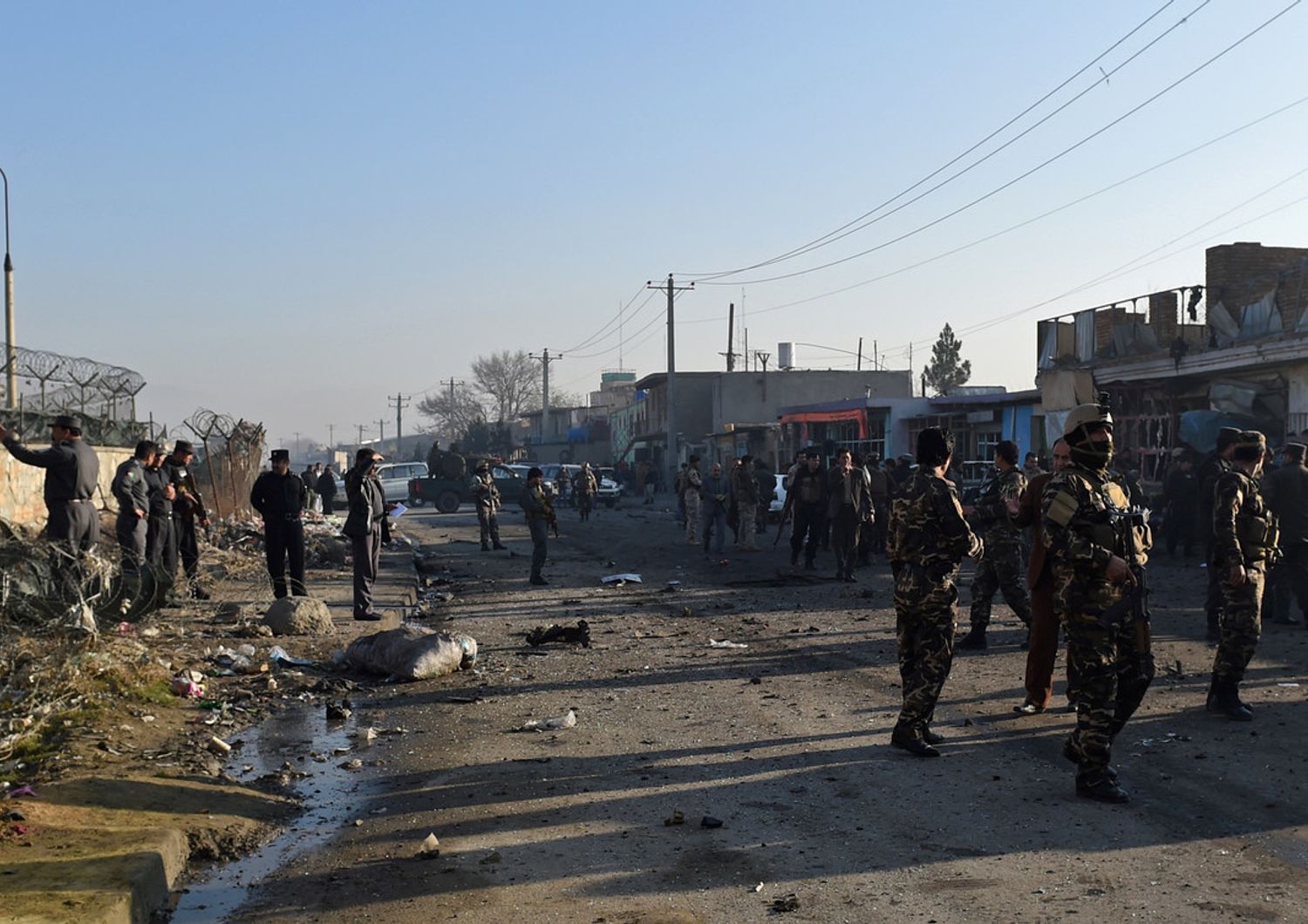kamikaze vicino aeroporto di Hamid Karzai Kabul Afghanistan (afp)&nbsp;
