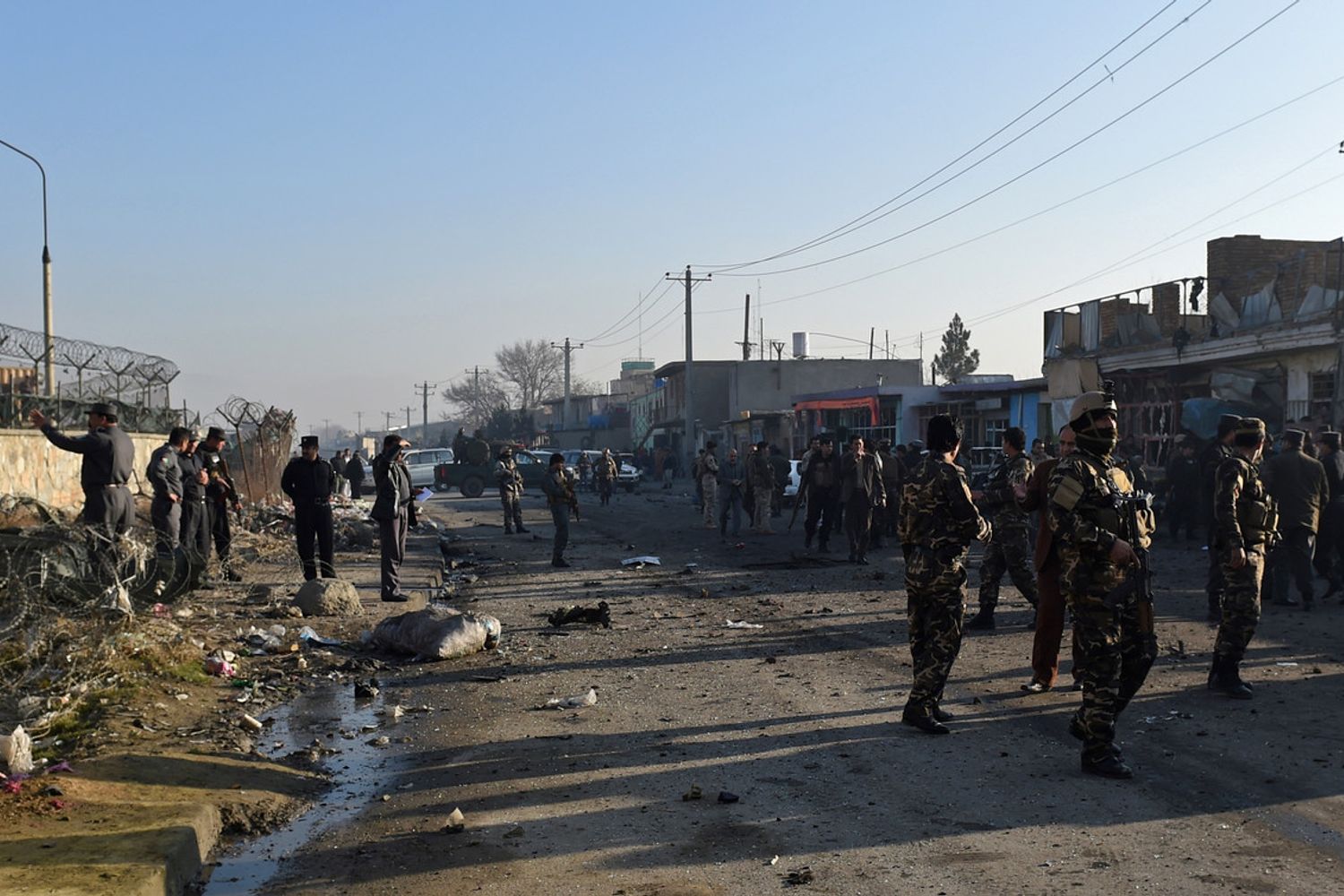 kamikaze vicino aeroporto di Hamid Karzai Kabul Afghanistan (afp)&nbsp;