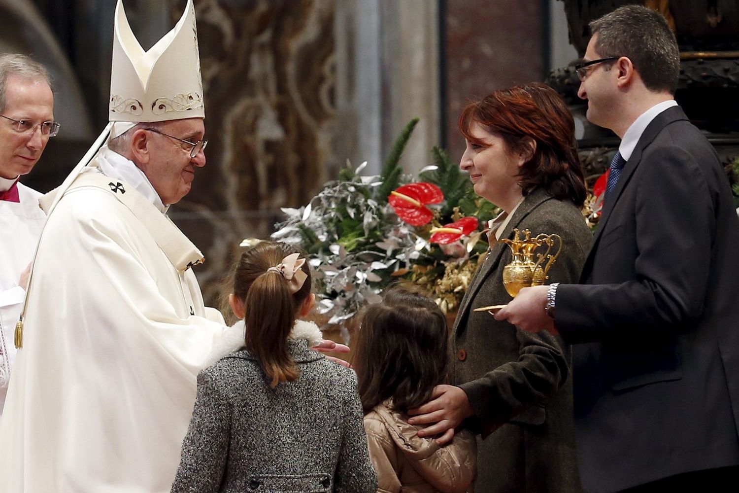 &nbsp;Papa Francesco famiglie Giubileo