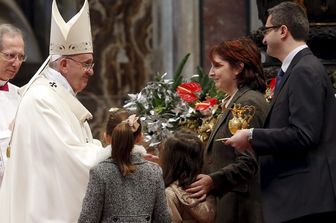 &nbsp;Papa Francesco famiglie Giubileo