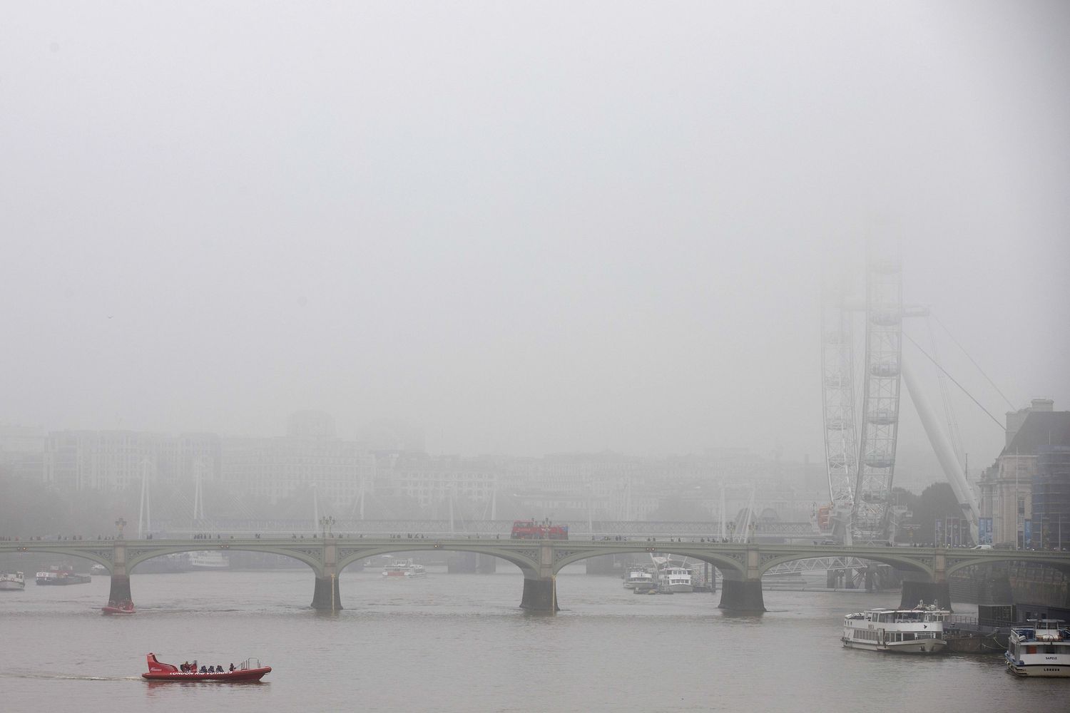 &nbsp;Londra maltempo (Afp)