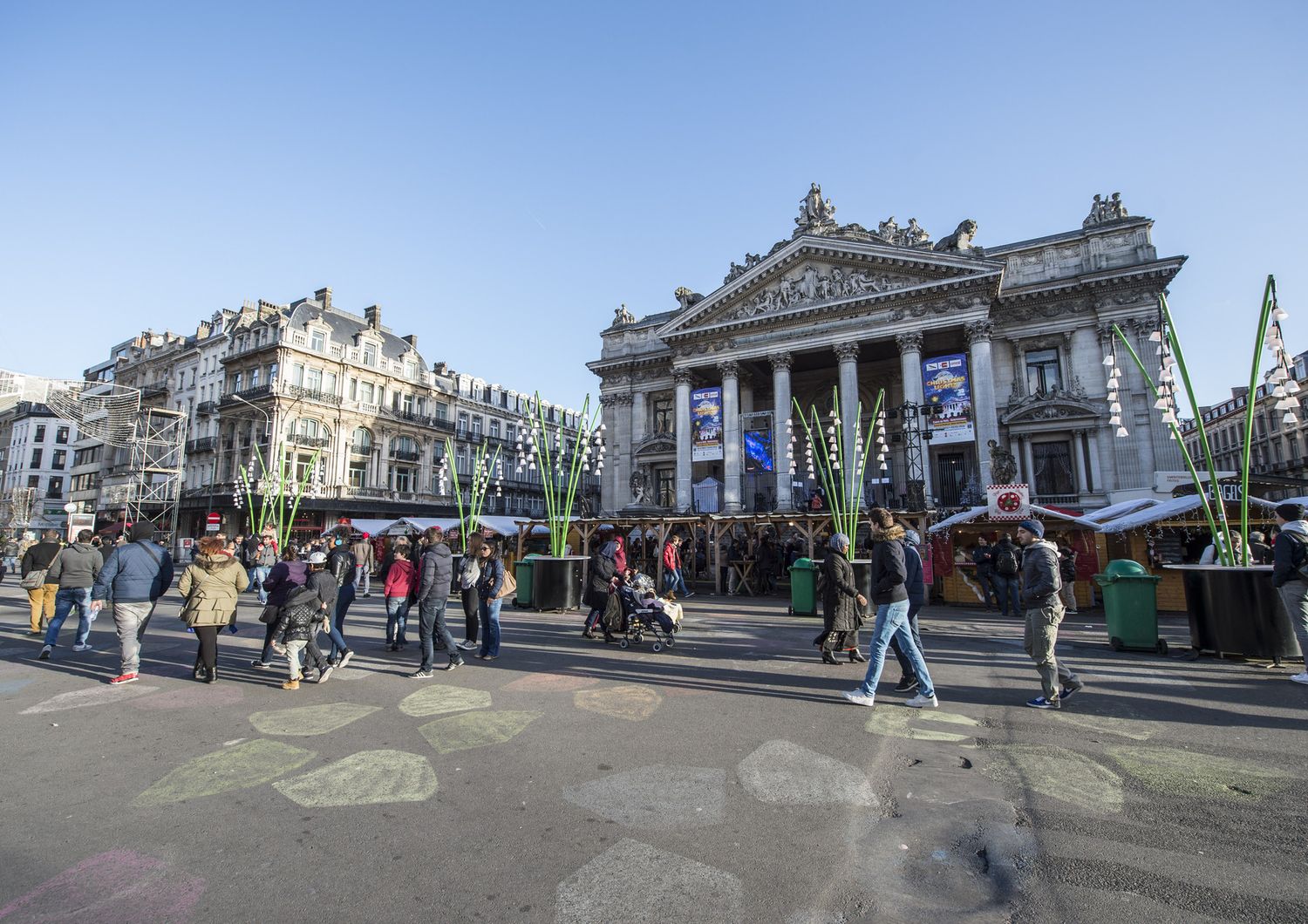 Grande Place Bruxelles terrorismo (afp)&nbsp;