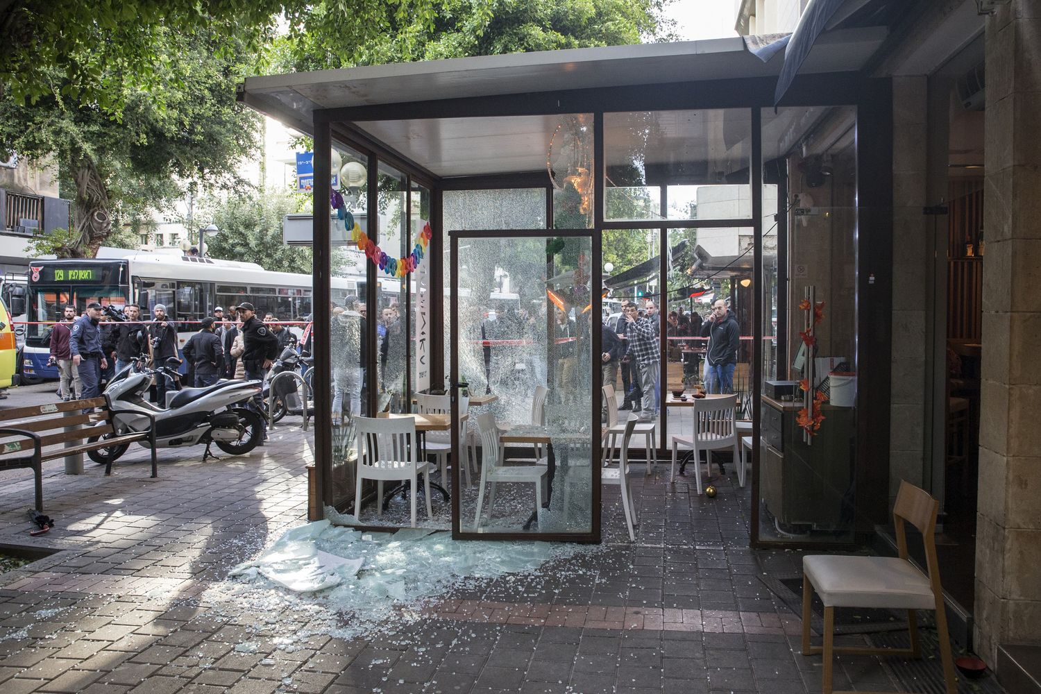 &nbsp;sparatoria tel aviv (Afp)