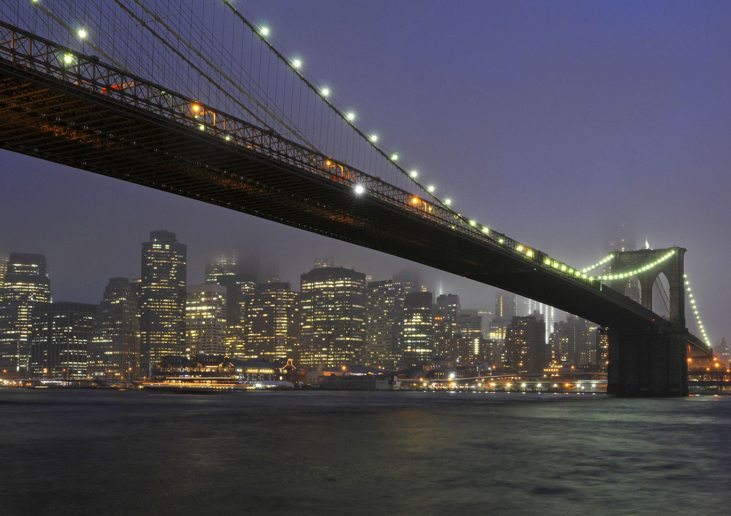 Ponte di Brooklyn, Manhattan, New York (Afp)&nbsp;