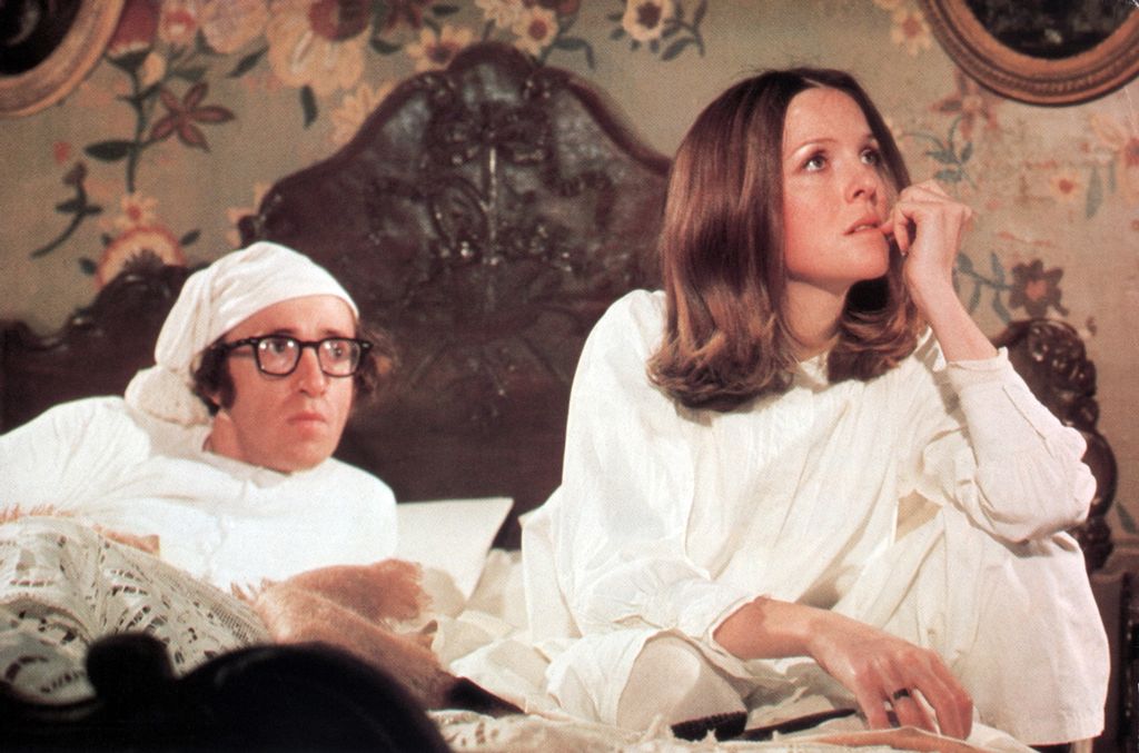 Woody Allen e Diane Keaton in &quot;Amore e morte&quot; (1975)&nbsp;