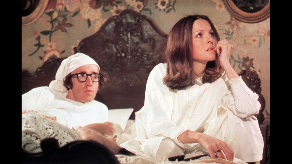 Woody Allen e Diane Keaton in &quot;Amore e morte&quot; (1975)&nbsp;