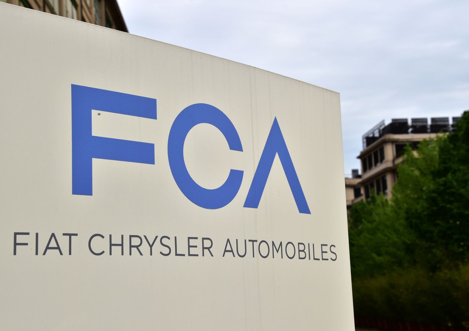 Fiat Chrysler Automobiles (FCA) logo (Afp)&nbsp;