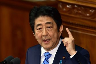 Shinzo Abe, Primo ministro Giapponese (afp)