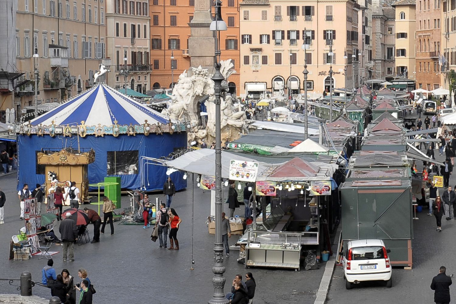 &nbsp;epifania befana piazza navona (Agf)