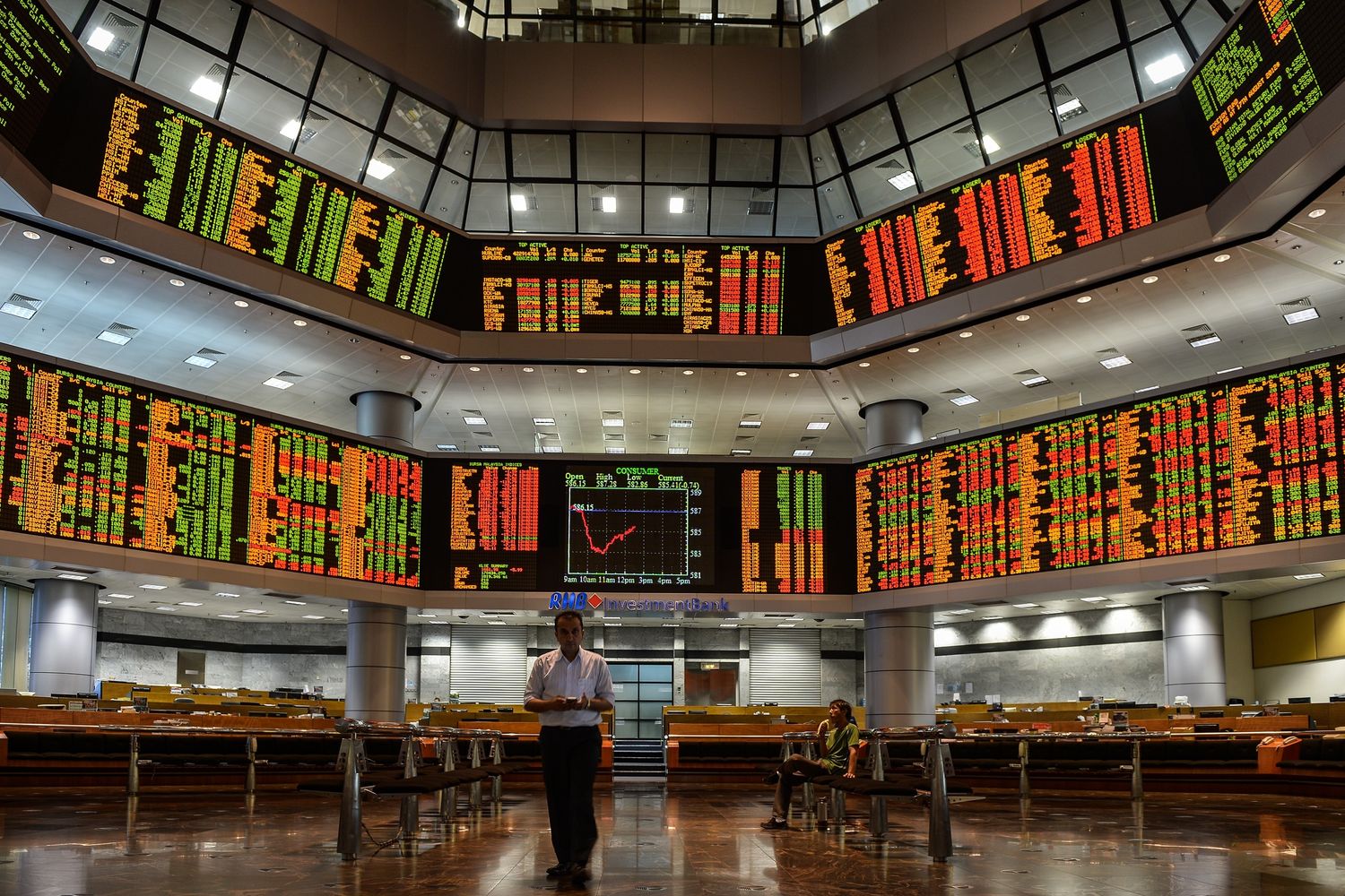 &nbsp;Borsa Cina (Afp)